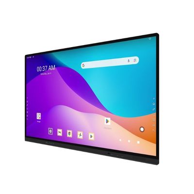 Produk desain baru 4k 65 75 85 96 110 Inch Touch Screen Software Multi-bahasa Lcd Smart Board Android Interaktif papan untuk saluran Mitra