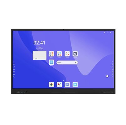 65" Smart Interactive Touch Screen Whiteboard Touch Display TV untuk Presentasi