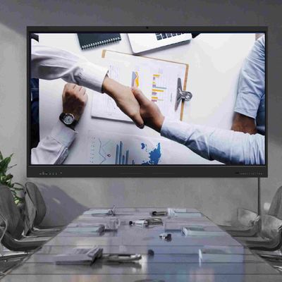 Multi Touch Screen Smart Lcd Display Elektronik Digital Interaktif Smart Whiteboard Untuk Ruang Pertemuan Kelas