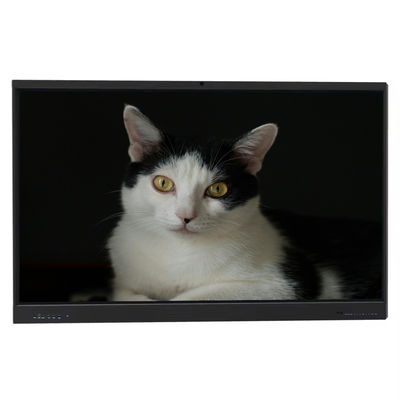 98inch 4K Interaktif Flat Panel Android 14 8+128GB Digital Smart Touch Screen Android OPS Stand Mobile Opsional Untuk Pertemuan Kelas