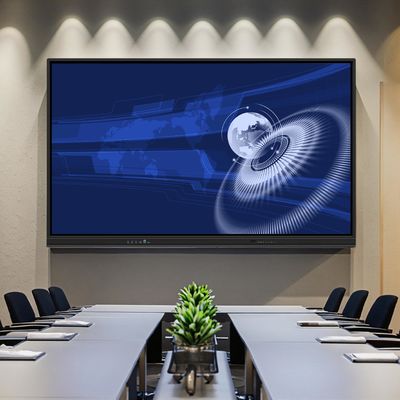 Panel Datar Interaktif 65 Inci dengan Layar Sentuh Inframerah dan RAM 3G