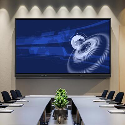 75 " LED Interaktif Whiteboard Multi Touch Display Android Windows Sistem Dual