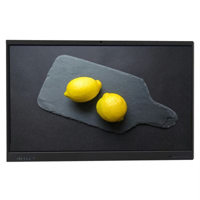 Papan Interaktif 4K Produsen Android 14 75 Inci Papan Tulis Multimedia Interaktif Panel Layar Sentuh Digital Untuk Pertemuan Pendidikan