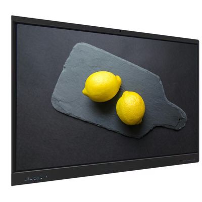 Papan Interaktif 4K Produsen Android 14 75 Inci Papan Tulis Multimedia Interaktif Panel Layar Sentuh Digital Untuk Pertemuan Pendidikan