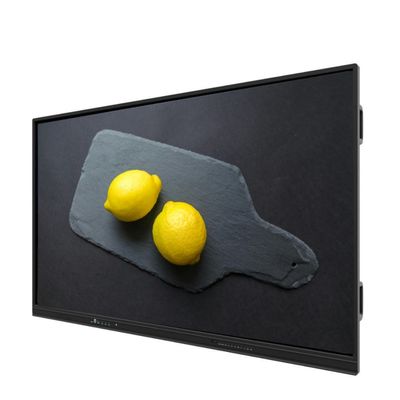 Papan Interaktif 4K Produsen Android 14 75 Inci Papan Tulis Multimedia Interaktif Panel Layar Sentuh Digital Untuk Pertemuan Pendidikan