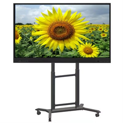 Papan Interaktif untuk Sekolah Konferensi 65 Inch Smart Papan Interaktif Whiteboard Android Windows System Interaktif Flat Panel Display