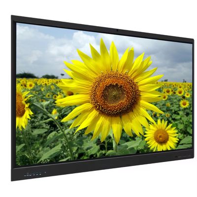 Papan Interaktif untuk Sekolah Konferensi 65 Inch Smart Papan Interaktif Whiteboard Android Windows System Interaktif Flat Panel Display