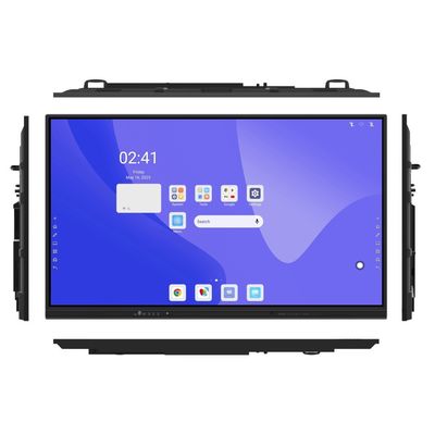 Pabrik Grosir Infrared Interactive Whiteboard Dengan Koneksi HDMI USB Desain Custom Interactive Flat Panel Display Smart Touch Board papan putih dengan fungsi AI Untuk pertemuan konferensi pendidikan