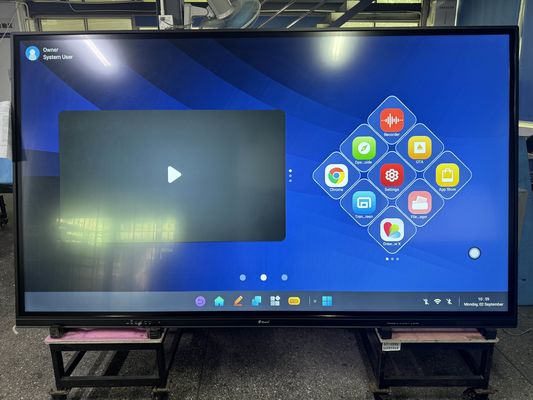 Pabrik Grosir Infrared Interactive Whiteboard Dengan Koneksi HDMI USB Desain Custom Interactive Flat Panel Display Smart Touch Board papan putih dengan fungsi AI Untuk pertemuan konferensi pendidikan
