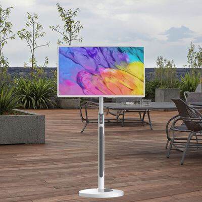 27 32 Inch Entertainment Interactive Smart TV Display Portable Monitor Android 13 8+128gb Touch Screen Dibangun di Baterai Kamera Terakhir selama 5-6 Jam