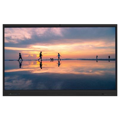 86 Inci Anti-silau Tempered Glass Interaktif Whiteboard Dibangun di 5000: 1 Speaker Wifi BT Hotspot Sensor cahaya 50 titik sentuh Untuk anak-anak kelas konferensi