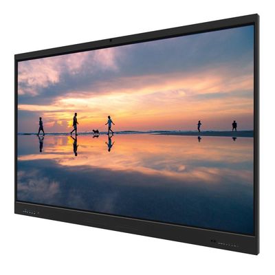 86 Inci Anti-silau Tempered Glass Interaktif Whiteboard Dibangun di 5000: 1 Speaker Wifi BT Hotspot Sensor cahaya 50 titik sentuh Untuk anak-anak kelas konferensi