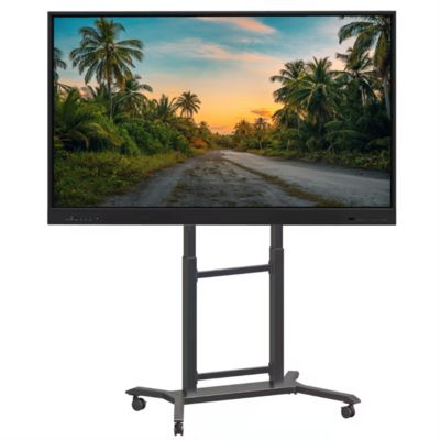 Papan Digital Cerdas AI 4K 75 Inci IBoard Untuk Pengajaran Kantor Panel Datar Interaktif Papan Tulis Interaktif Ruang Kelas