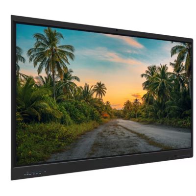 Papan Digital Cerdas AI 4K 75 Inci IBoard Untuk Pengajaran Kantor Panel Datar Interaktif Papan Tulis Interaktif Ruang Kelas