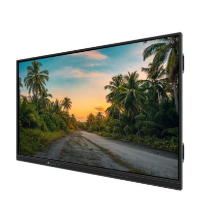Papan Digital Cerdas AI 4K 75 Inci IBoard Untuk Pengajaran Kantor Panel Datar Interaktif Papan Tulis Interaktif Ruang Kelas
