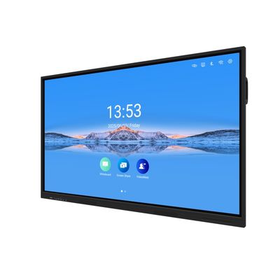 Interaktif Flat Panel Smart Board 75 inci layar sentuh layar untuk Konferensi Sekolah
