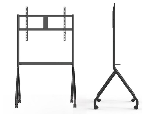 Kualitas baik Mobile Stand TV mount Untuk Smart board Fit Untuk ukuran 55/ 65/ 75/ 86 inci Smart TV Moving Cart