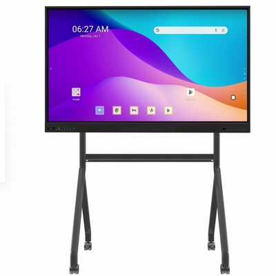 Kualitas baik Mobile Stand TV mount Untuk Smart board Fit Untuk ukuran 55/ 65/ 75/ 86 inci Smart TV Moving Cart