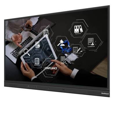 Monitor Layar Sentuh Interaktif 75 Inci 16.7M Warna Tampilan Dengan 50 Titik Pilihan RAM dan ROM 4+32G/8+128G untuk Pengajaran Sekolah Universitas Grosir
