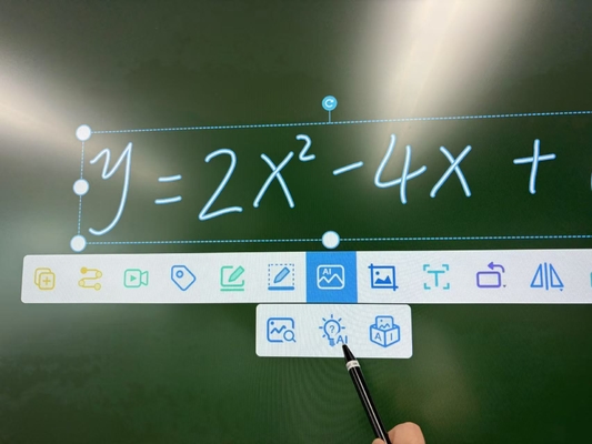 Pabrik Grosir Infrared Interactive Whiteboard Dengan Koneksi HDMI USB Desain Custom Interactive Flat Panel Display Smart Touch Board papan putih dengan fungsi AI Untuk pertemuan konferensi pendidikan