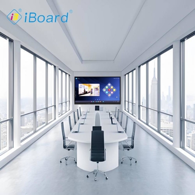 65 Inch Interactive Flat Panel Display Touch Screen Monitor dengan Fungsi AI Diperbarui untuk Smart Classroom