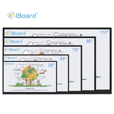 55 Inch Interactive Touch Screen Monitor dengan Updated AI Function untuk Smart Meeting Room