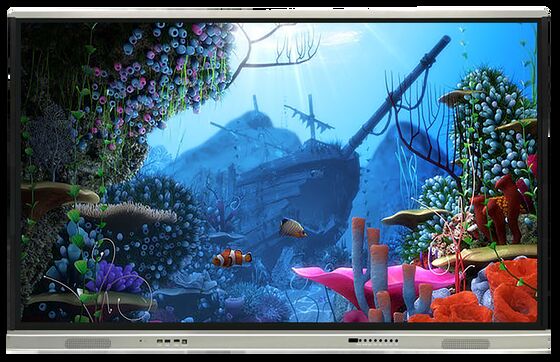 Pabrik sederhana Interaktif papan tulis Flat Panel Display Infrared Touch