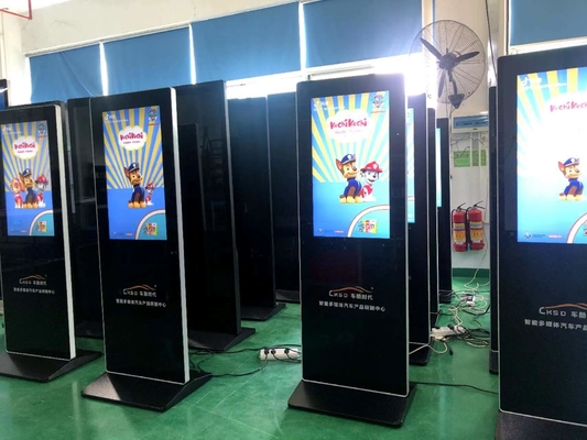 Capacitive Touch Commercial Display Touch Kiosk Interaktif Digital Signage Untuk tampilan Bisnis
