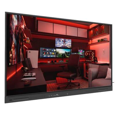 Papan Tulis Interaktif IR 75 86 Inci Android 14 8+128G Ram dan Rom Dengan Wifi BT Fitur AI Perangkat Lunak Papan Tulis Untuk Pengajaran di Kelas Ruang Rapat Konferensi