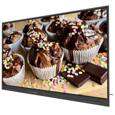 Papan Tulis Interaktif IR 75 86 Inci Android 14 8+128G Ram dan Rom Dengan Wifi BT Fitur AI Perangkat Lunak Papan Tulis Untuk Pengajaran di Kelas Ruang Rapat Konferensi