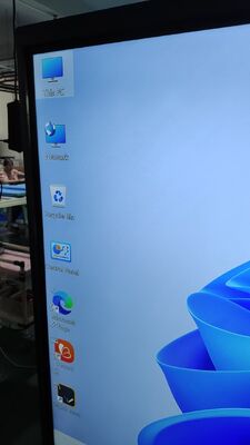 Pabrik sederhana Interaktif papan tulis Flat Panel Display Infrared Touch