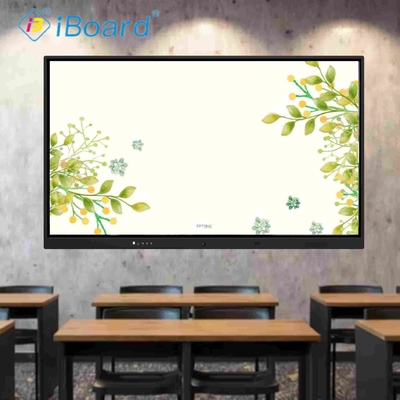 High Quality Factory Price Digital Whiteboard Smart Board 4k 55 65 75 85 98 Inch Interactive Android/ops Touch Screen Interactive board for school teaching Bussiness meeting