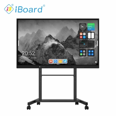 Harga pabrik 55 65 86 98 100 Inch 4k Untuk pengajaran sekolah Panel interaktif 100 Inch Panel interaktif