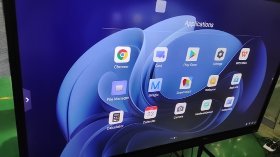 Grosir Pabrik 19 Tahun Sentuhan Inframerah 20 Titik Sentuh Monitor Layar Sentuh Interaktif Konsumsi Daya Rendah Sudut Pandang 178° Papan Tulis Interaktif Android 14 Builtin Peralatan Pendidikan Sekolah