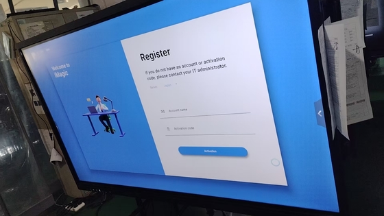 Grosir Pabrik 19 Tahun Sentuhan Inframerah 20 Titik Sentuh Monitor Layar Sentuh Interaktif Konsumsi Daya Rendah Sudut Pandang 178° Papan Tulis Interaktif Android 14 Builtin Peralatan Pendidikan Sekolah