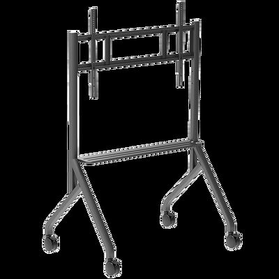 Diagram mobile Untuk layar sentuh Smart TV Rolling Stand Untuk ukuran 55 65 75 86 IFPD