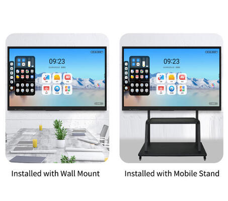 75 inci iBoard Papan tulis interaktif Panel datar cerdas bersertifikat EDLA