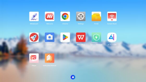 75 inci iBoard Papan tulis interaktif Panel datar cerdas bersertifikat EDLA