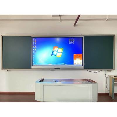 75 '' Monitor Layar Sentuh Interaktif Panel LED Cerdas 350cd / m2 2.5ms Pendidikan Sekolah