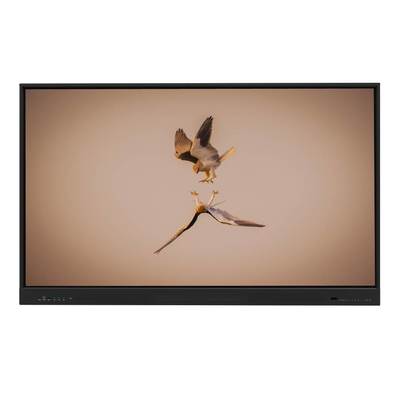 Papan Tulis Interaktif Cerdas LCD 86 Inci Android 14 Bersertifikasi Google dengan Multi-Sentuh dan PC Windows Opsional