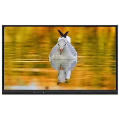 Papan Tulis Interaktif LED dengan Android 14 Sentuhan Inframerah Ultra Halus dan Kamera Mikrofon Opsional untuk Sekolah dan Pertemuan