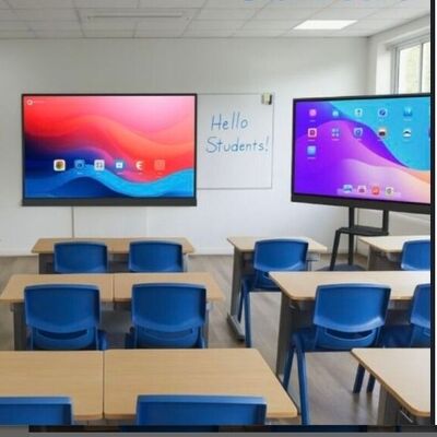 86 Inch Google EDLA Certified Interactive Whiteboard Smart board untuk kelas dan konferensi