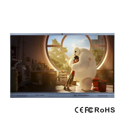 Mode Penulisan Jari Atau Objek Opaque Monitor Interaktif Dilengkapi dengan 4GB atau 8GB RAM Membuat Tanggapan Sentuh Lancar Dan Aliran Kerja Untuk pendidikan sekolah mengajar papan tulis interaktif