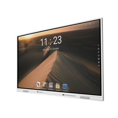 2x15W Speaker Monitor layar sentuh interaktif dengan mikrofon opsional dan ukuran produk 1990 x 1203 x 113mm Dirancang untuk ruang pertemuan