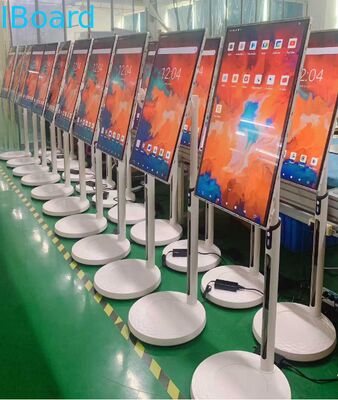 Papan Tulis Interaktif Nirkabel 32 inci dengan Kamera Terpasang dan TV Layar Pintar Portabel