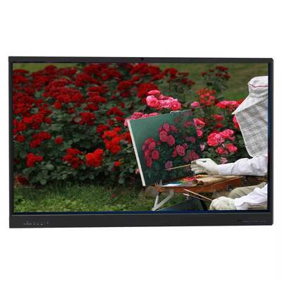 Papan Tulis Interaktif Layar Sentuh Ganda 55 Inci dengan Sistem Operasi Ganda Windows Android Smart Board