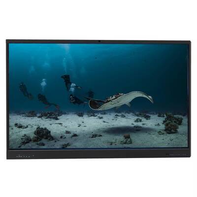 Papan Tulis Interaktif IBoard 55-98 Inci Papan Pengajaran Cerdas dengan Tampilan HD 4K Sistem Ganda Windows dan Android Kaca Tempered Anti-silau