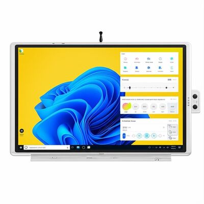 LCD Smart Board Interaktif Whiteboard dengan Android 14/15 EDLA Sertifikasi 65/75/86 Inch Multi-OS Dukungan untuk pengajaran dan pertemuan