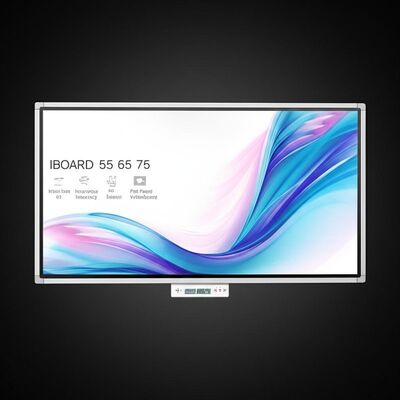 IBoard 4K Ultra HD Interactive Whiteboard dengan Teknologi Sentuh Infrared dan Sistem Operasi Dual untuk Pengajaran Cerdas