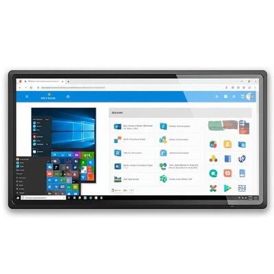 65 Inch All In One Interactive Whiteboard dengan penyimpanan 8+128G dan Infrared Touch untuk pengajaran dan pertemuan